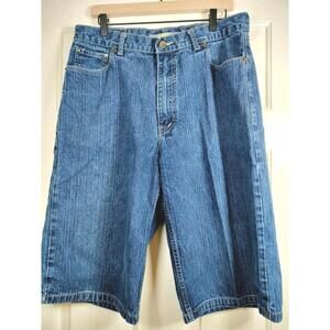 VTG Brooklyn Xpress Baggy Jorts Men’s 34 (Tag 36) Skater Y2K Denim Shorts